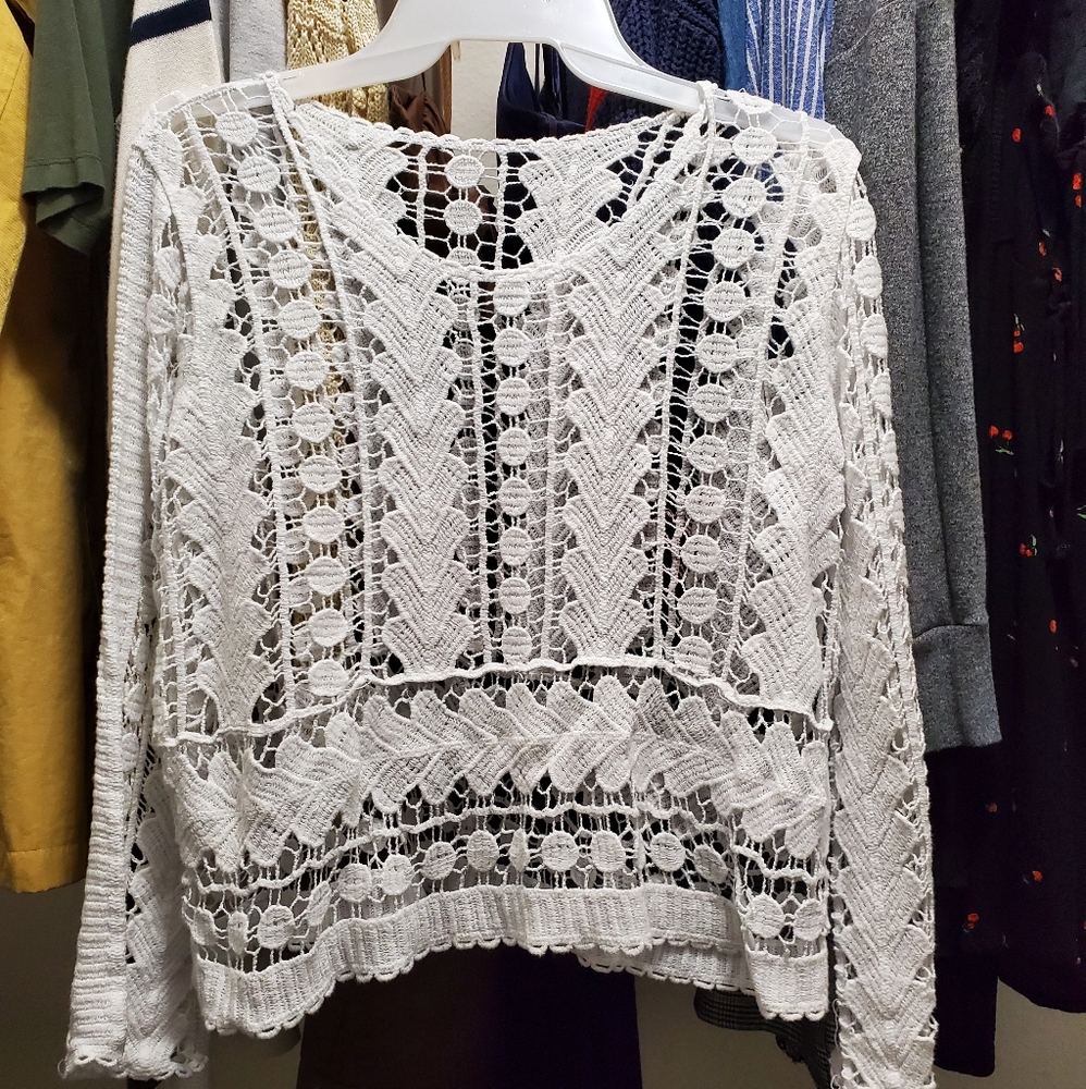 Swimsuit White Coverup